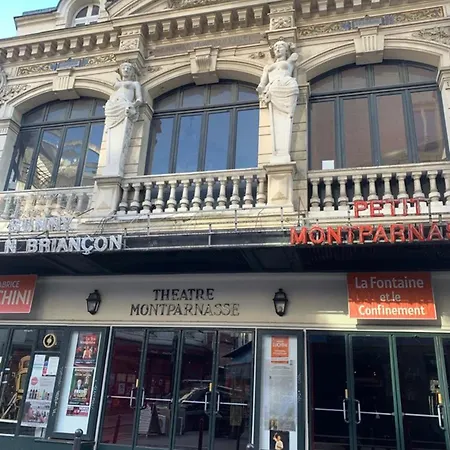 Urban Flat 172 - Pretty Flat Gaite Montparnasse Cinema * פריז