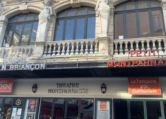 Urban Flat 172 - Pretty Flat Gaite Montparnasse Cinema * Paris